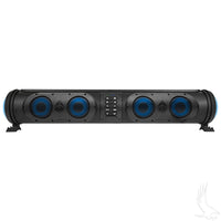 Red Hawk Sound Extreme Soundbar, Four Speaker, 500W, Dual Woofers and RGB Lights