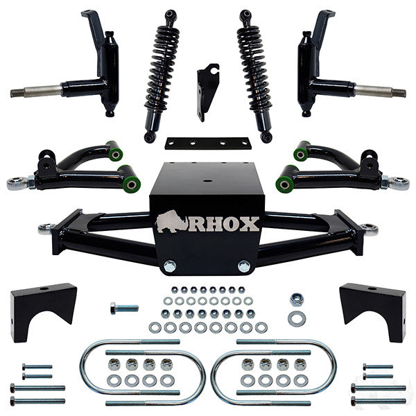5" EZGO RXV RHOX BMF Heavy Duty A-Arm Golf Cart Lift Kit (Gas 2013-2019 | Electric 2013+)