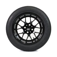 SS Wheels Alpha 14x7 Gloss Black & X Comp H/T Tire Package