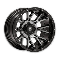 Empire Savage SV6 14x8 Gloss Black Tinted Machined Face Wheel with X Comp Golf X/T Tire