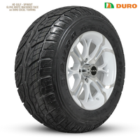 HD Golf Spinout 14x7 -10 4x101.6mm 68.2mm Gloss White/Machined Face