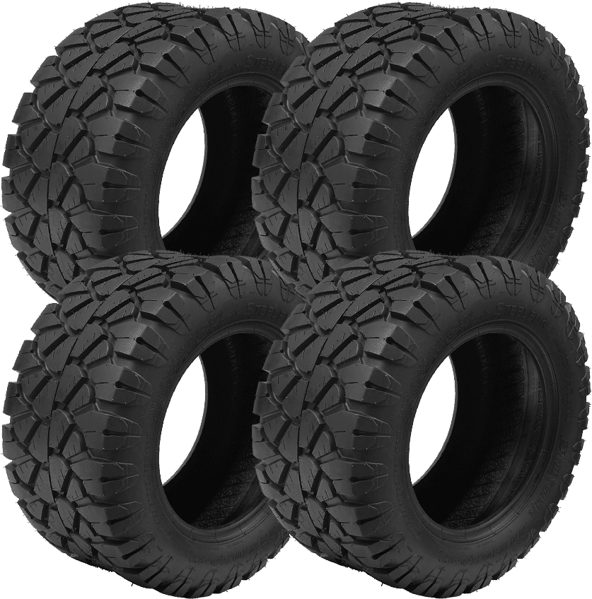 Steeleng 22X10.50-12 Stinger Hybrid DOT Tire (set of 4)