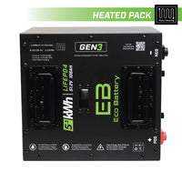 Eco Battery (48V) 51V 105AH Thru-Hole LiFePO4 Gen3 Battery