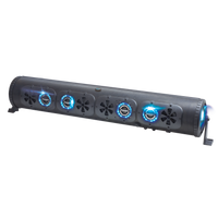 Bazooka G3 Party Bar - 12V soundbar featuring One-Click Party Button music-sharing technology