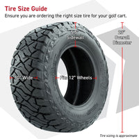 GTW Maverick Radial A/T Tire 23X10R12