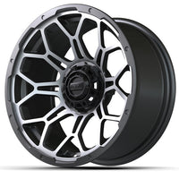 GTW Bravo 15X7 | -25 Offset Wheels with 23x10-R15 / 4-Ply Nomad Tires