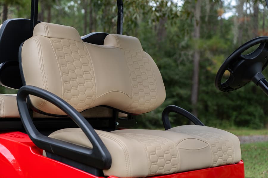 Madjax Colorado Seats EZGO TXT/RXV/S4/L4/Madjax Xeries Storm Light Beige