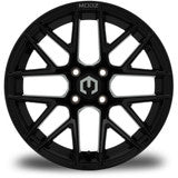 MODZ® Matrix Glossy Black 15" Golf Cart Wheel