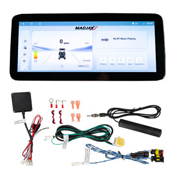 MadJax Kinect 12.3-inch Touchscreen with Hub & Harnesses - 12.3-inch Display with Hub and Wiring Harnesses