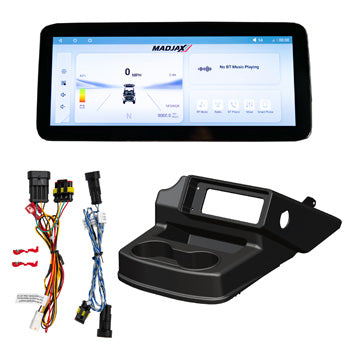 MadJax Kinect 12.3-inch Display Screen Kit - EZGO RXV AC Motor with Eco Battery