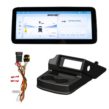 MadJax Kinect 12.3-inch Display Screen Kit - EZGO RXV AC Motor with Lead-Acid Batteries