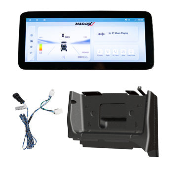 MadJax Kinect 12.3-inch Display Screen Kit - Club Car Precedent, Tempo and Onward AC with OEM Lithium Battery