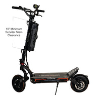 Bazooka Quick Release Scooter Clamps for the portable Party Bar MINI