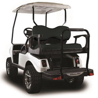 Madjax G300 Alum Seat Kit w/ Deluxe Black Cushions for Club Car DS