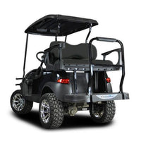 Madjax G250 Steel Seat Kit w/ Deluxe Black Cushions for Club Car Precedent