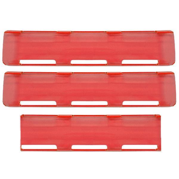 Madjax Red 24" Single Row LED Bar Cover Pack (2-Large & 1-Small)