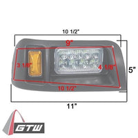 GTW Adjustable LED Light Kit Club Car DS (Years 1993-Up)