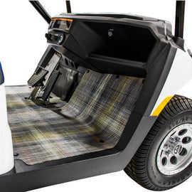 Chilewich Premium Gray Plaid Floor Mat Yamaha Drive2