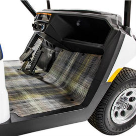 Chilewich Premium Gray Plaid Floor Mat Club Car