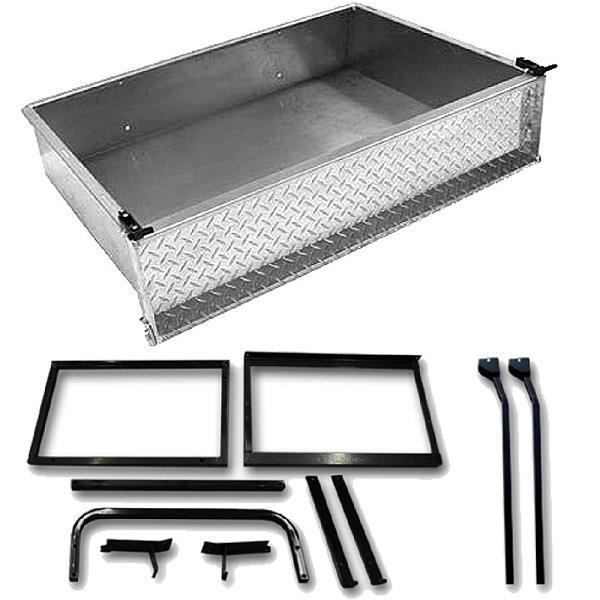 GTW Cargo Box Kit, Alum Club Car Precedent 2004-Up