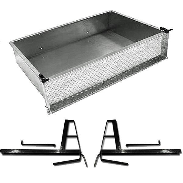 GTW Cargobox Kit, Alum Club Car DS 2000-Up