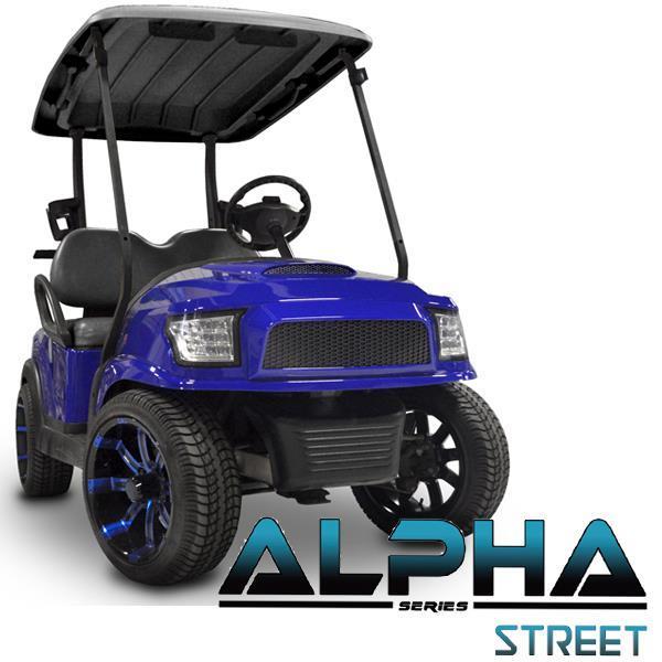 Madjax Blue Alpha (PREC) Front Cowl w/ Street Grill & Headlights