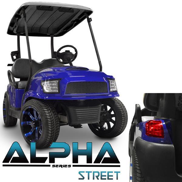 Madjax Blue Alpha (PREC) Body Kit w/ Street Style Grill & Light Kit