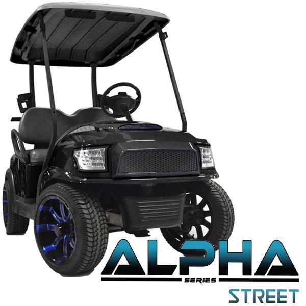 Madjax Black Alpha (PREC) Front Cowl w/Street Grill & Headlights
