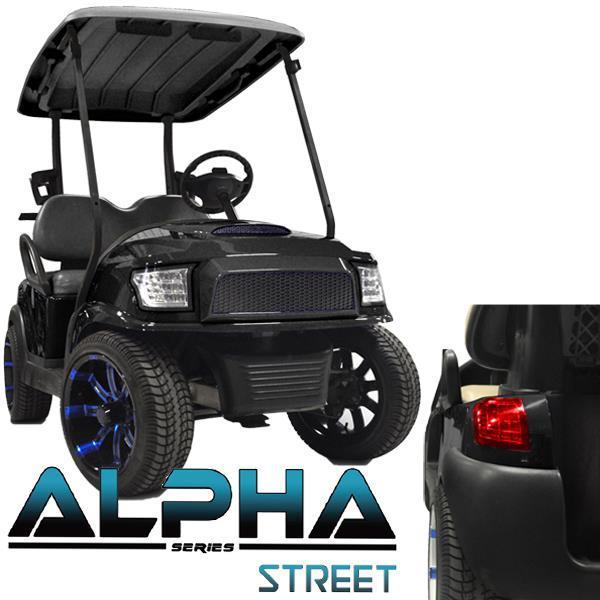 Madjax Black Alpha (PREC) Body Kit w/Street Style Grill & Light Kit