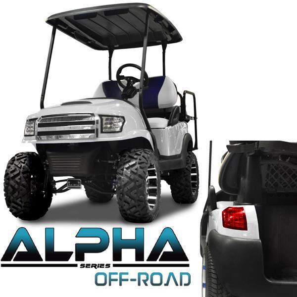 Madjax White Alpha (PREC) Body Kit w/ Off-Road Grill & Light Kit