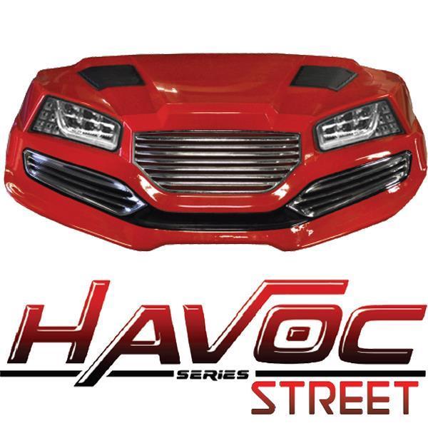 Madjax Red Havoc (DR) Cowl w/Street Fascia/Headlights/Blk Grill