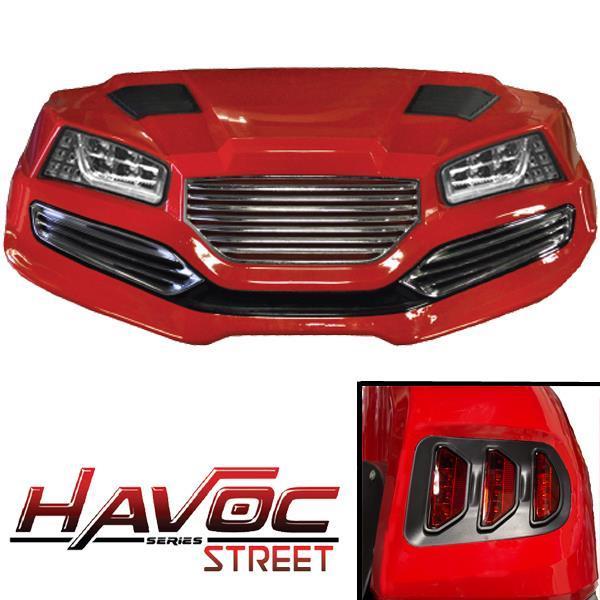 Madjax Red Havoc (DR) Body Kit w/ Street Style Fascia & Light Kit