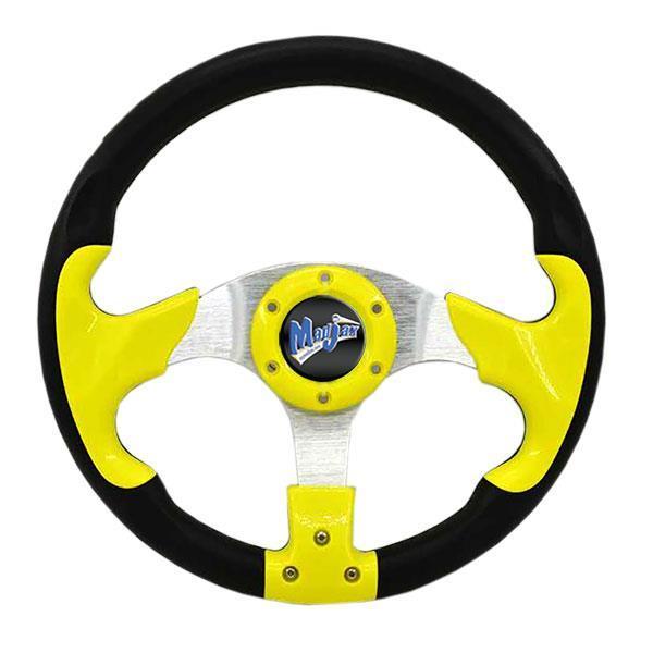 Madjax Razor2 Style Steering Wheel (Yellow)