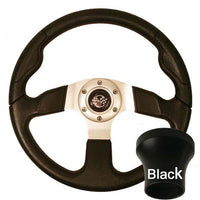 GTW Steering Wheel Kit, Black/Sport 13.5 W/Black Adapter, Yamaha