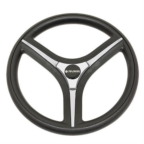 Gussi Gussi Brenta Steering Wheel (Silver)(Yamaha HUB)
