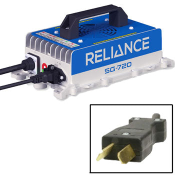 Reliance SG-720 Club Car Charger with 36V Crowsfoot Paddle