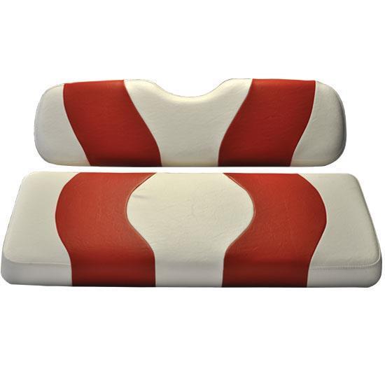 Madjax WAVE REAR SEAT COVER WHITE/RED Genesis 150