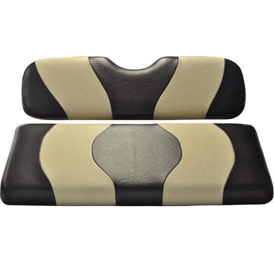 Madjax Madjax Rear Seat Cushion Assembly Black w/Tan Stripe (G150)