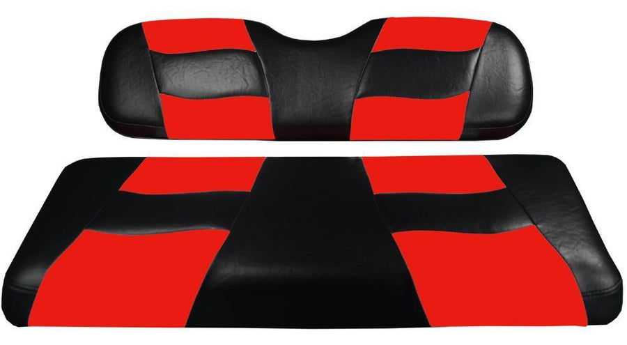 Madjax RIPTIDE FRONT SEAT COVER EZ TXT BLACK/RED