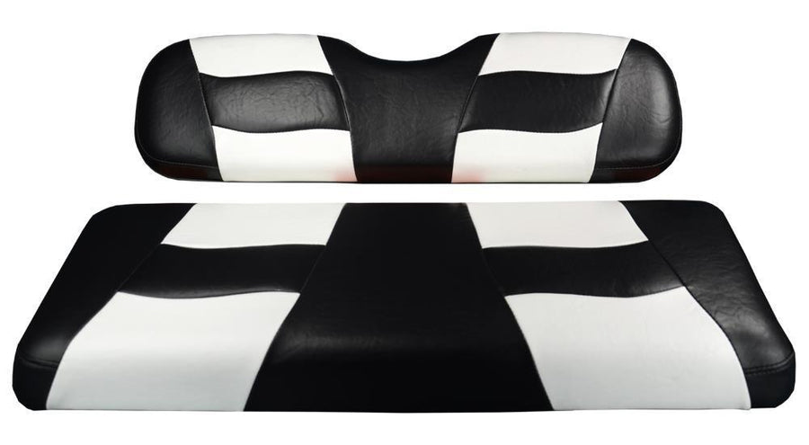 Madjax RIPTIDE FRONT SEAT COVER TXT BLACK/WHITE