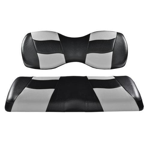 Madjax RIPTIDE Blck/Silver 2Tone Rear Seat Covers for G250/300