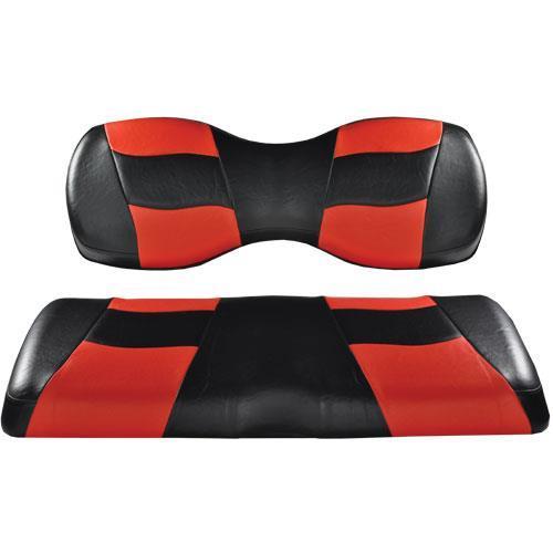 Madjax Deluxe Riptide Black/Red Two-Tone Rear Cushion Set G250/300