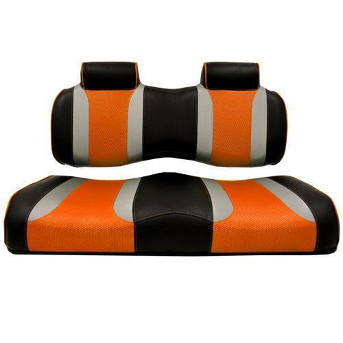 Madjax TSUN FS Cushions, Prec, Blk w/ Liq Silv Rush & Org Wave