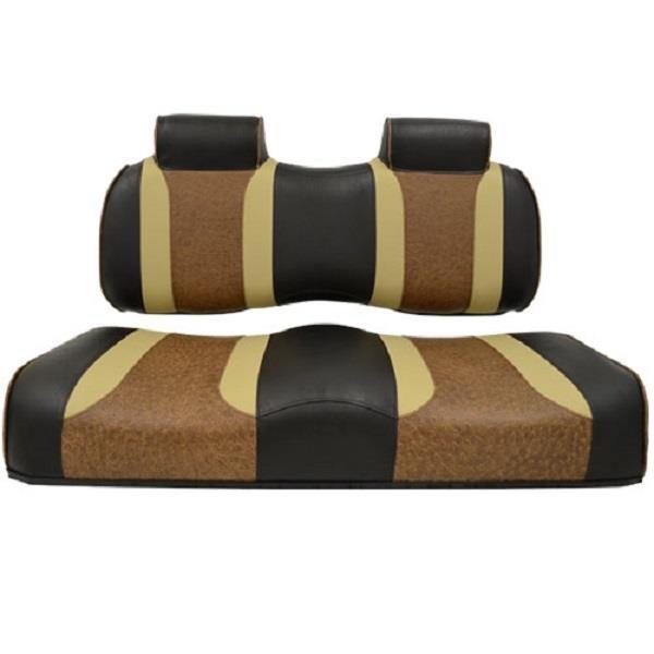 Madjax TSUN FS Cushions, DRIVE2, Black w/ Autumn & Brown Ostrich