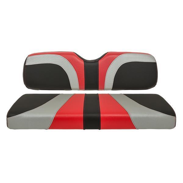 Madjax BLADE REAR SEAT ASSEMBLY, G150, CFBLK, SILVER, RED