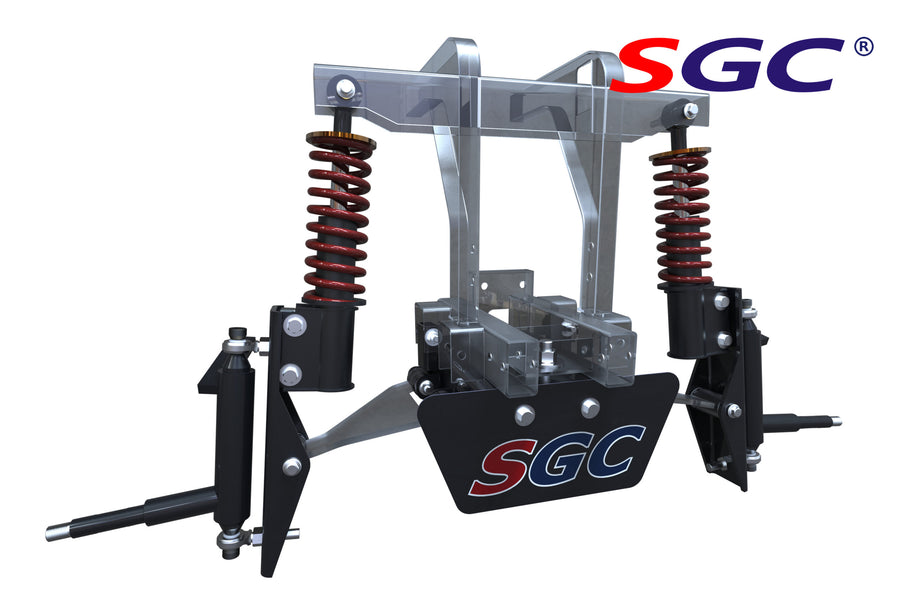 6" COILOVER SHOCK A-ARM LIFT EZGO RXV