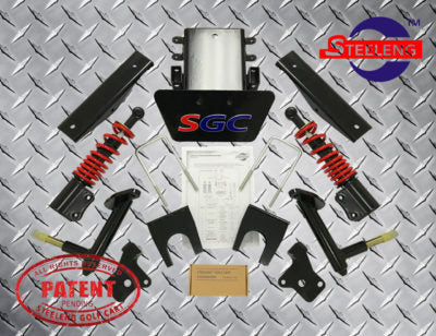 6" COILOVER SHOCK A-ARM LIFT EZGO RXV