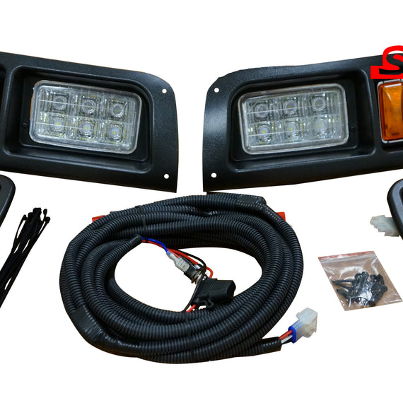 Club Car DS Golf Cart Headlights - LED