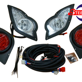 YAMAHA G29 (DRIVE) 2007-2016 GOLF CART ADJUSTABLE LED HEADLIGHTS / TAIL LIGHTS