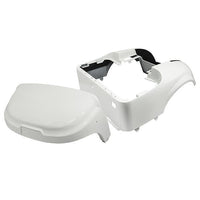 14-Up TXT Br White Body & Cowl w/o Light Cut Outs